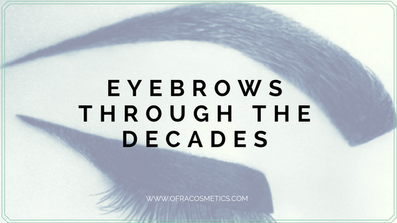 Eyebrows Through the Decades