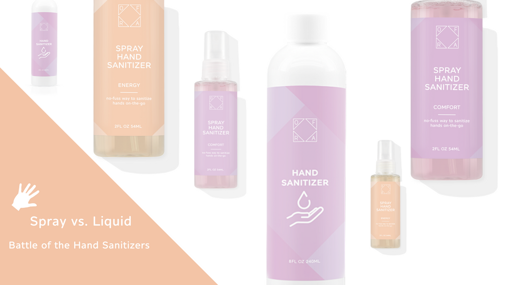 Spray Hand Sanitizers vs Liquid