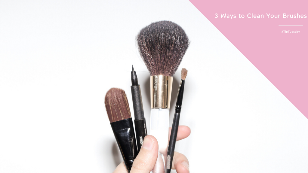 Tip Tuesday: 3 Ways to Clean Your Makeup Brushes