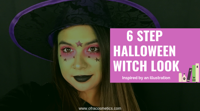 6 Step Halloween Witch Makeup Look