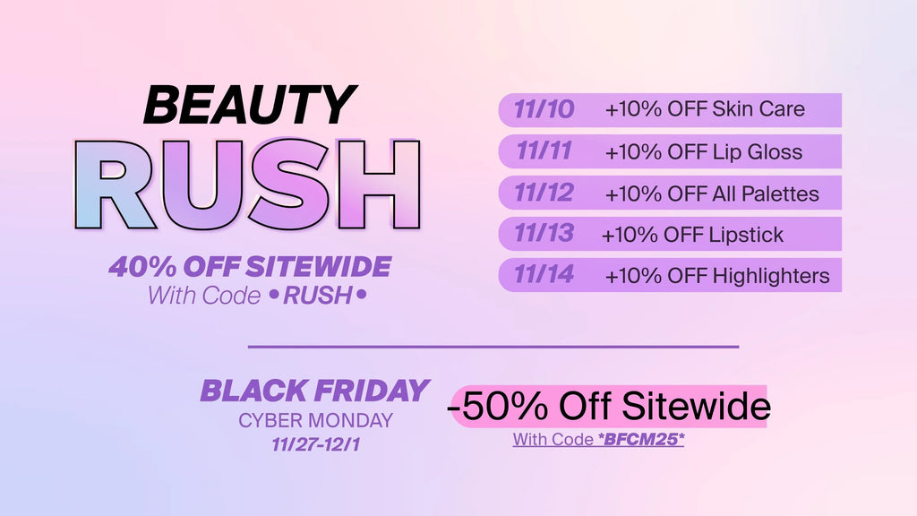 BEAUTY RUSH IS BACK & BETTER THAN EVER