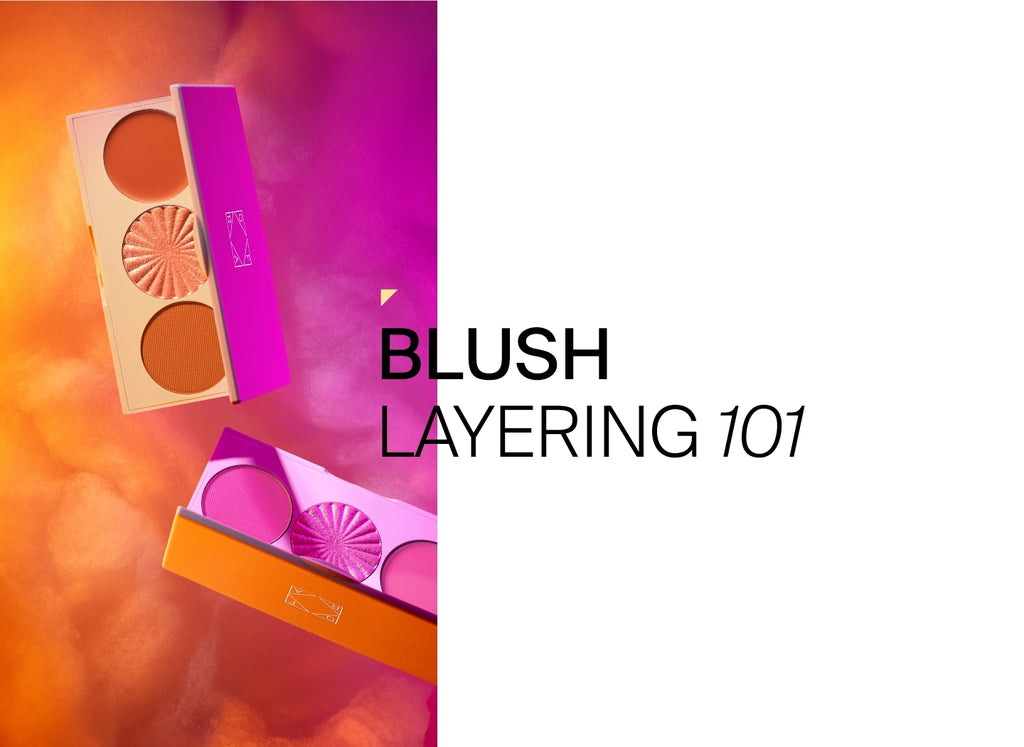 Blush Layering 101 featuring our  Cotton Candy Skies and Sunset Dreams Blush Trios