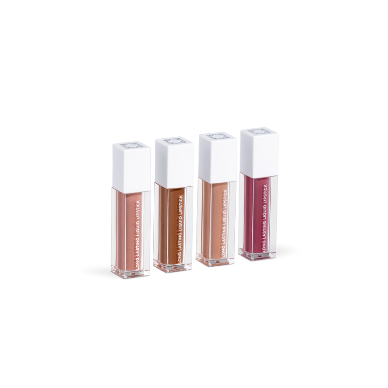 Long Lasting Liquid Lip Set - Everyday Nudes
