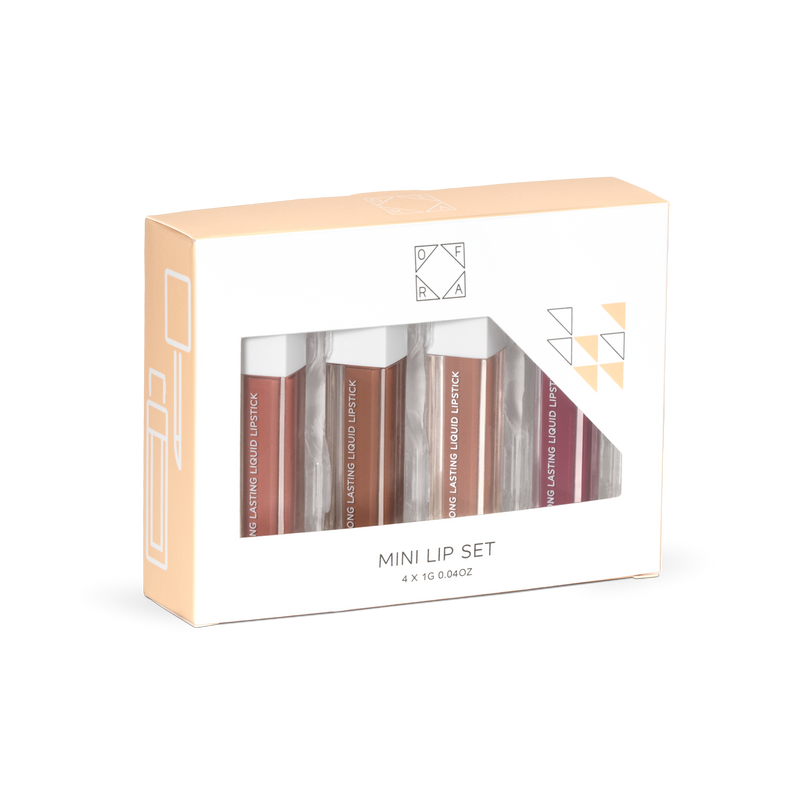 Long Lasting Liquid Lip Set - Everyday Nudes