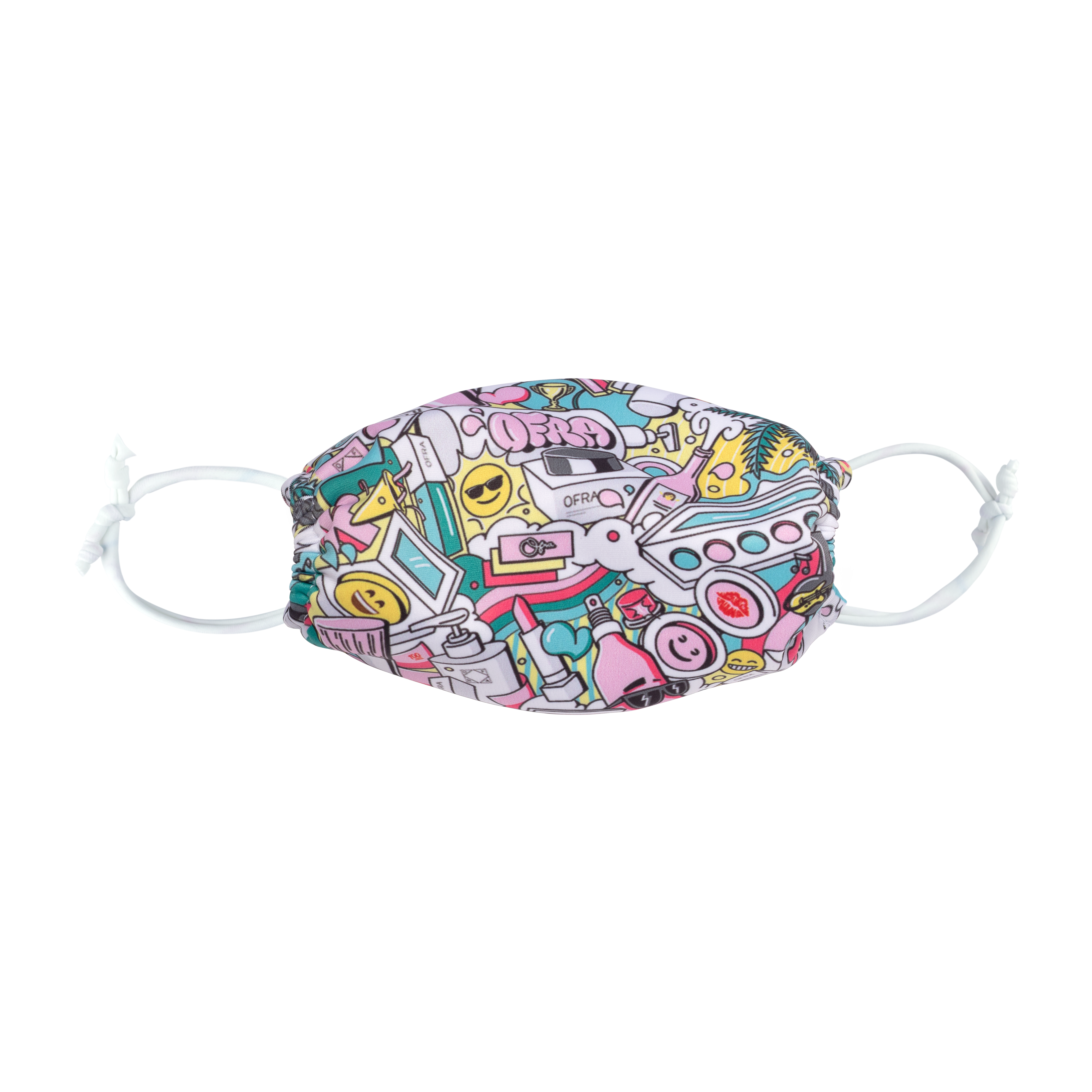 Cloth Face Mask - Illustration Print