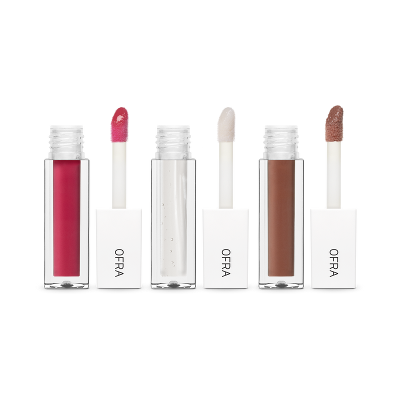 Lip Oil Trio - Glazed Glow