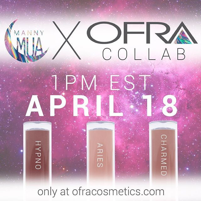 Manny MUA x OFRA Collab | Long Lasting Liquid Lipsticks