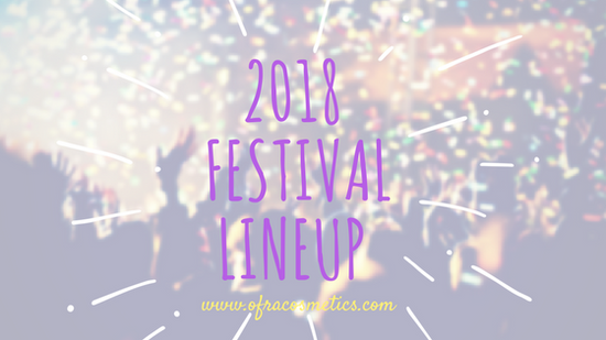 Your 2018 Festival Lineup