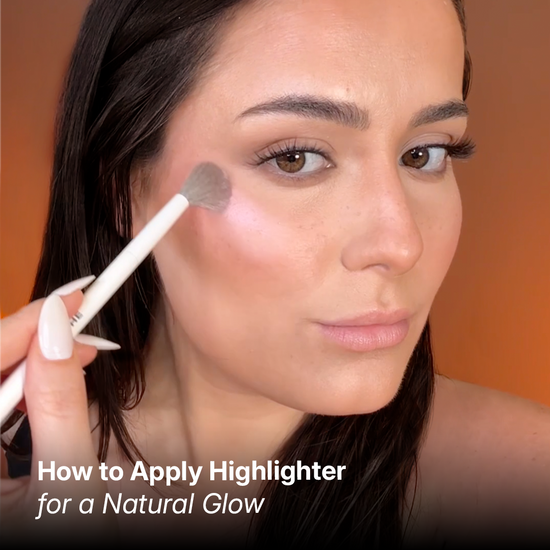 How to Apply Highlighter for a Natural Glow
