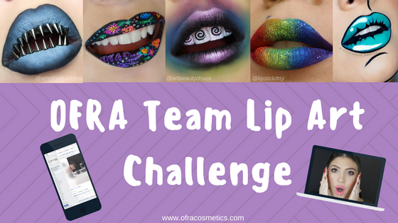 OFRA Team Lip Art Challenge