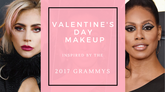 Valentine's Day Makeup Inspired by The Grammys