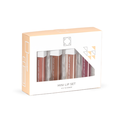 Long Lasting Liquid Lip Set - Everyday Nudes