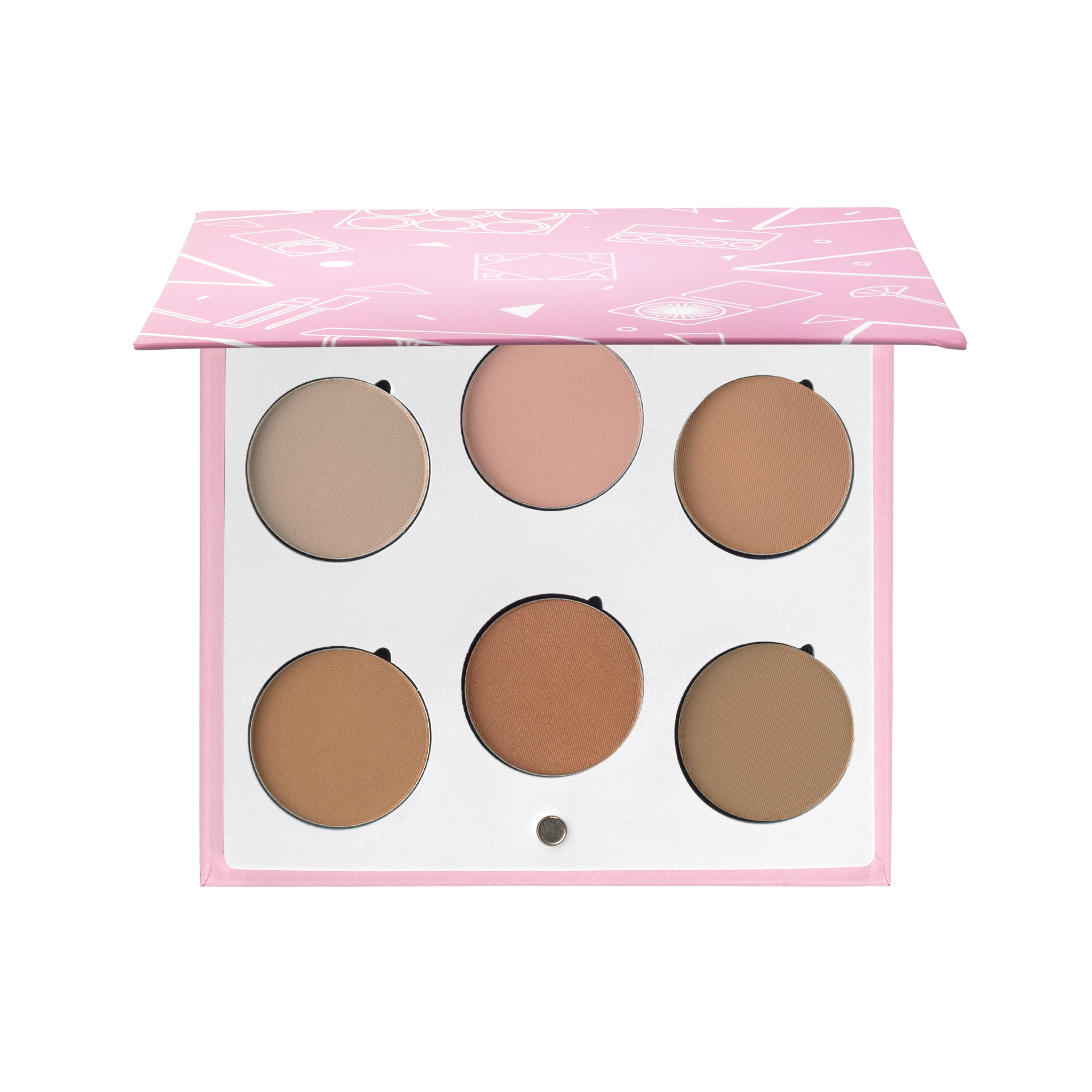 Cinnamon Hues | Warm-Toned Blush and Bronzer Palette | OFRA Face