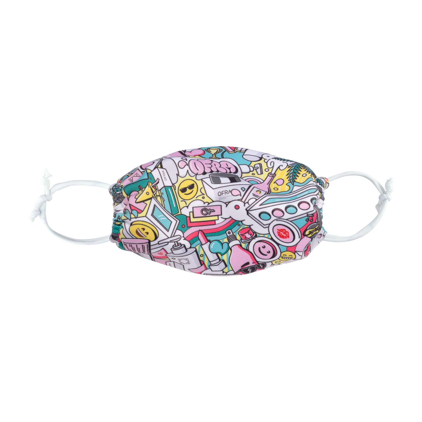 Cloth Face Mask - Illustration Print
